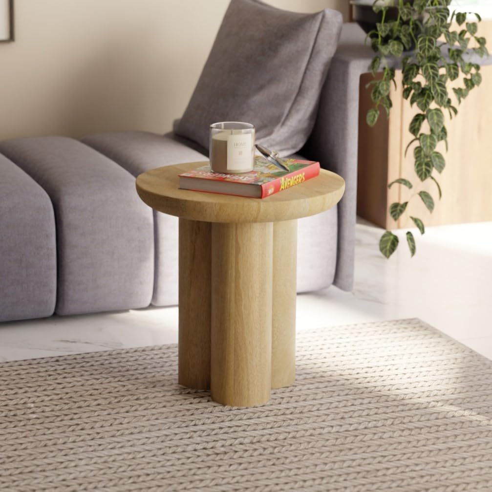 minimal wooden side table for bedroom decor (amazon pick)